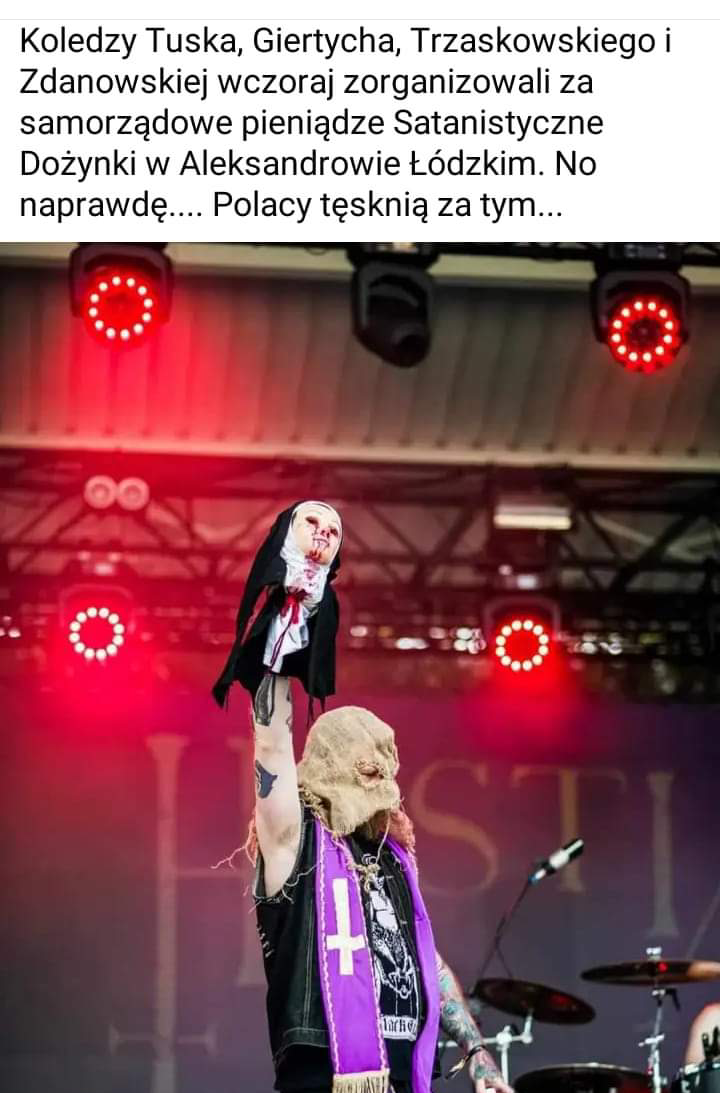 Read more about the article 2023.09.14 Dożynki satanistyczne w Aleksandrowie Łódzkim.