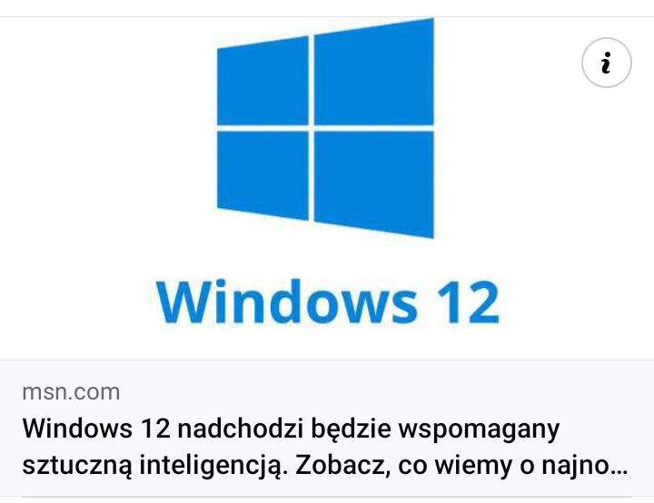 Read more about the article Windows 12 z AI