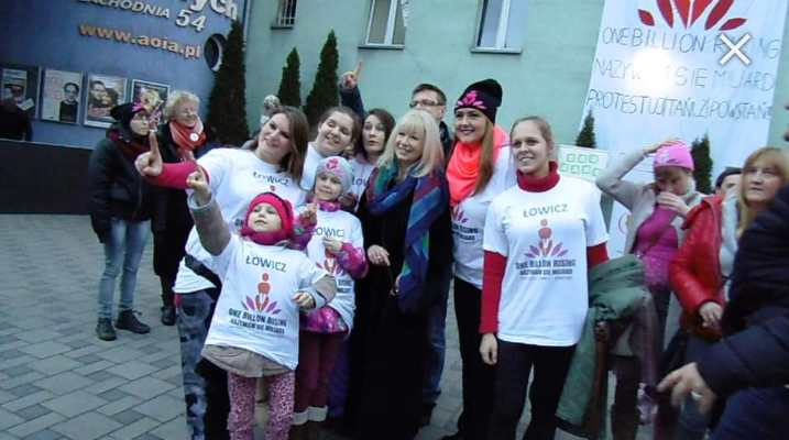 Read more about the article 2016.02.14 ‘One Bilion Raising’ – sędzia Anna Maria Wesołowska. Akademicki Ośrodek Inicjatyw Artystycznych.