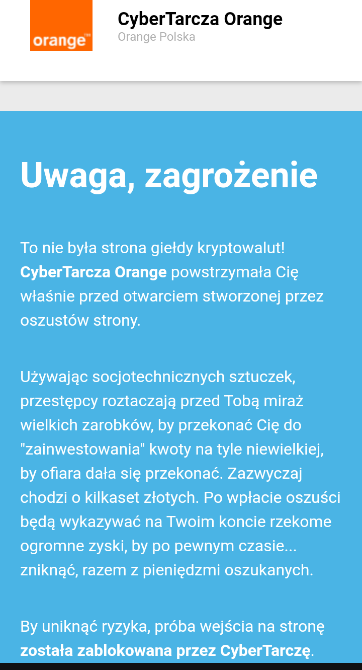 Read more about the article Uwaga phishing! Rzekomo Alianz nauczy Cię inwestować na giełdzie w kilka tygodni, miesięcy