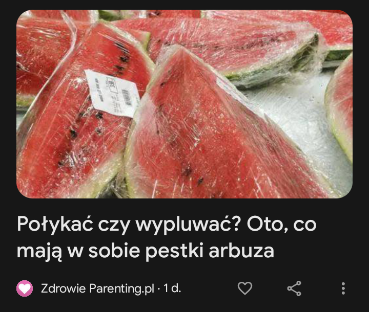 Read more about the article Superfood – pestki arbuza