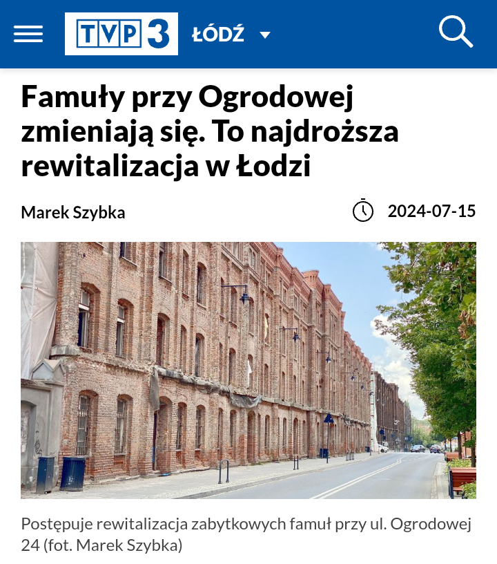 Read more about the article Rewitalizacja famuł przy Ogrodowej/Gdańskiej