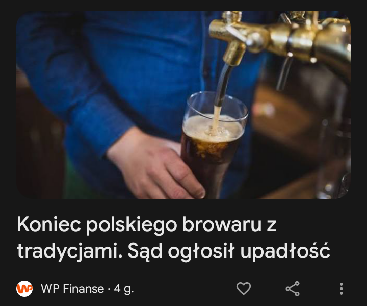 Read more about the article Upadłość browarów