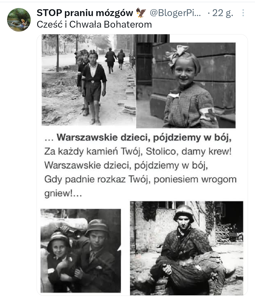 Read more about the article 81 rocznica wybuchu Powstania Warszawskiego.