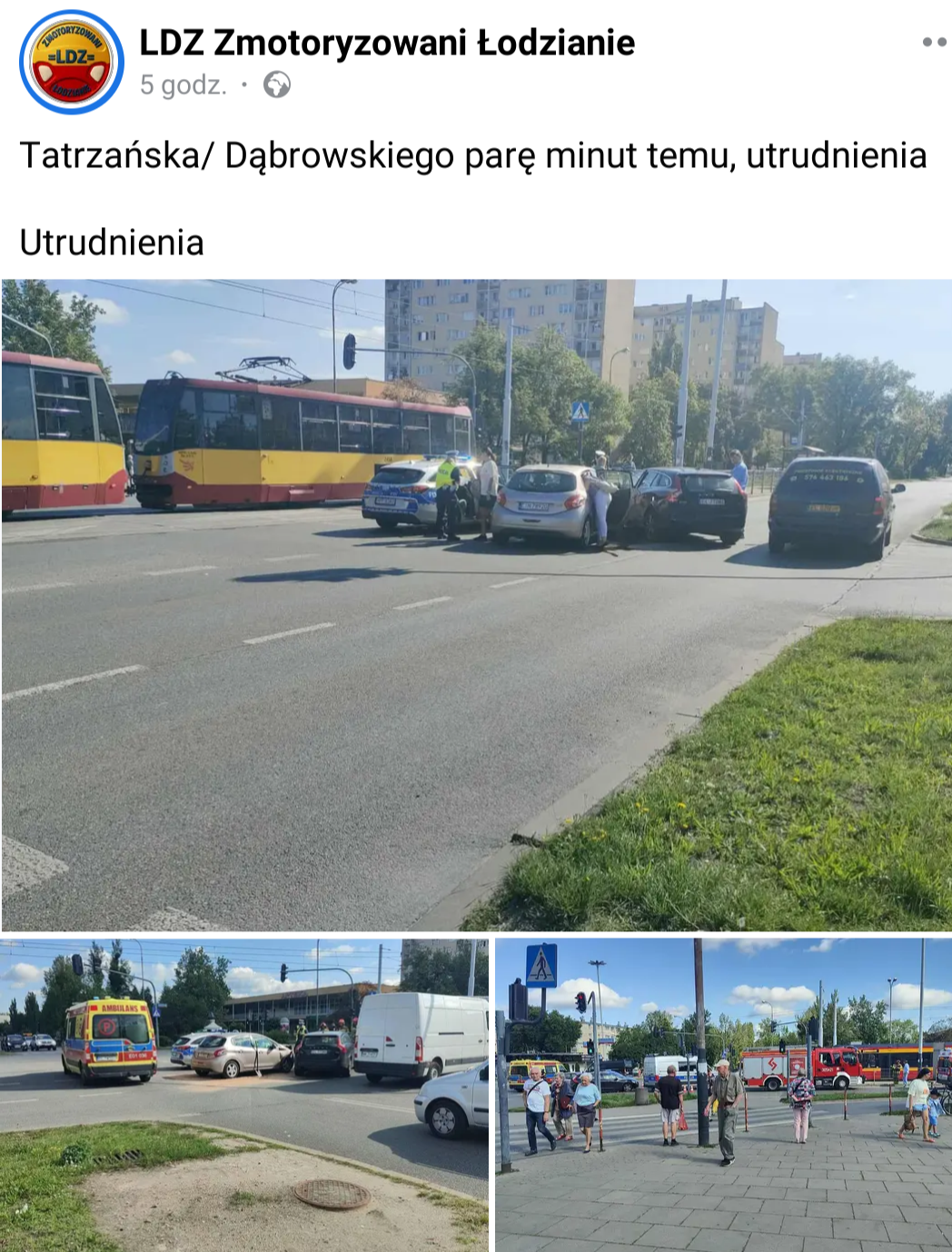 Read more about the article Kolizja Tatrzańska – Dąbrowskiego.
