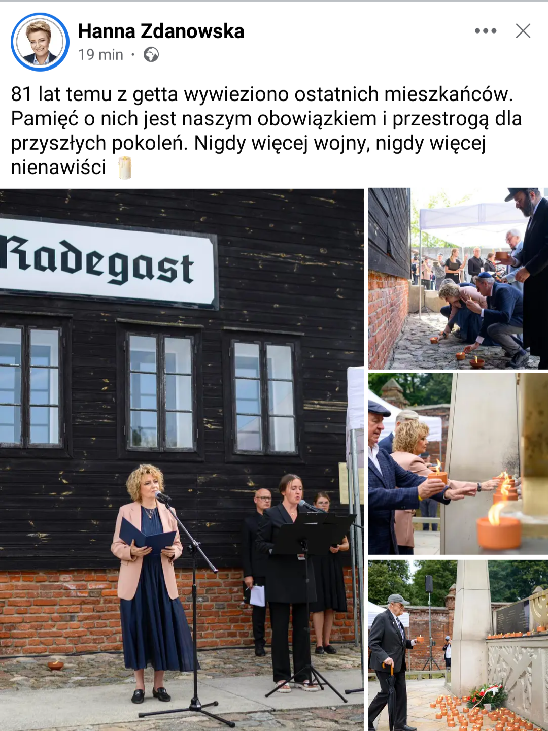 Read more about the article 81 rocznica likwidacji Litzmanstadt Ghetto